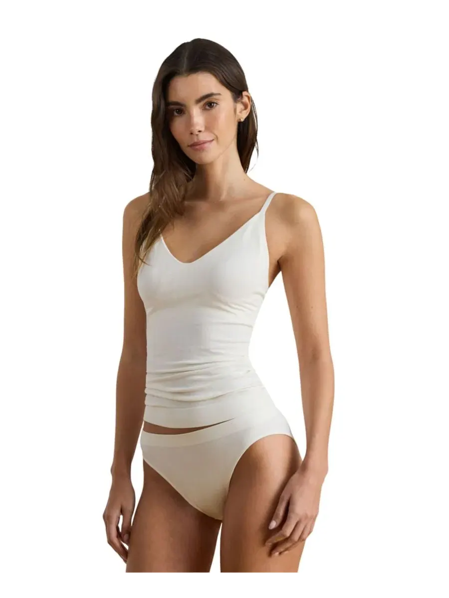 Женская бесшовная майка 4L0420 Lauren Ralph Lauren — изображение 3 из 3, белый