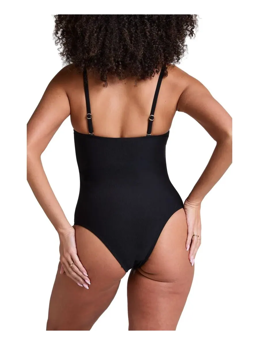 Женский корректирующий купальник Hunkemoller Cabo Hunkemöller — изображение 2 из 6, черный