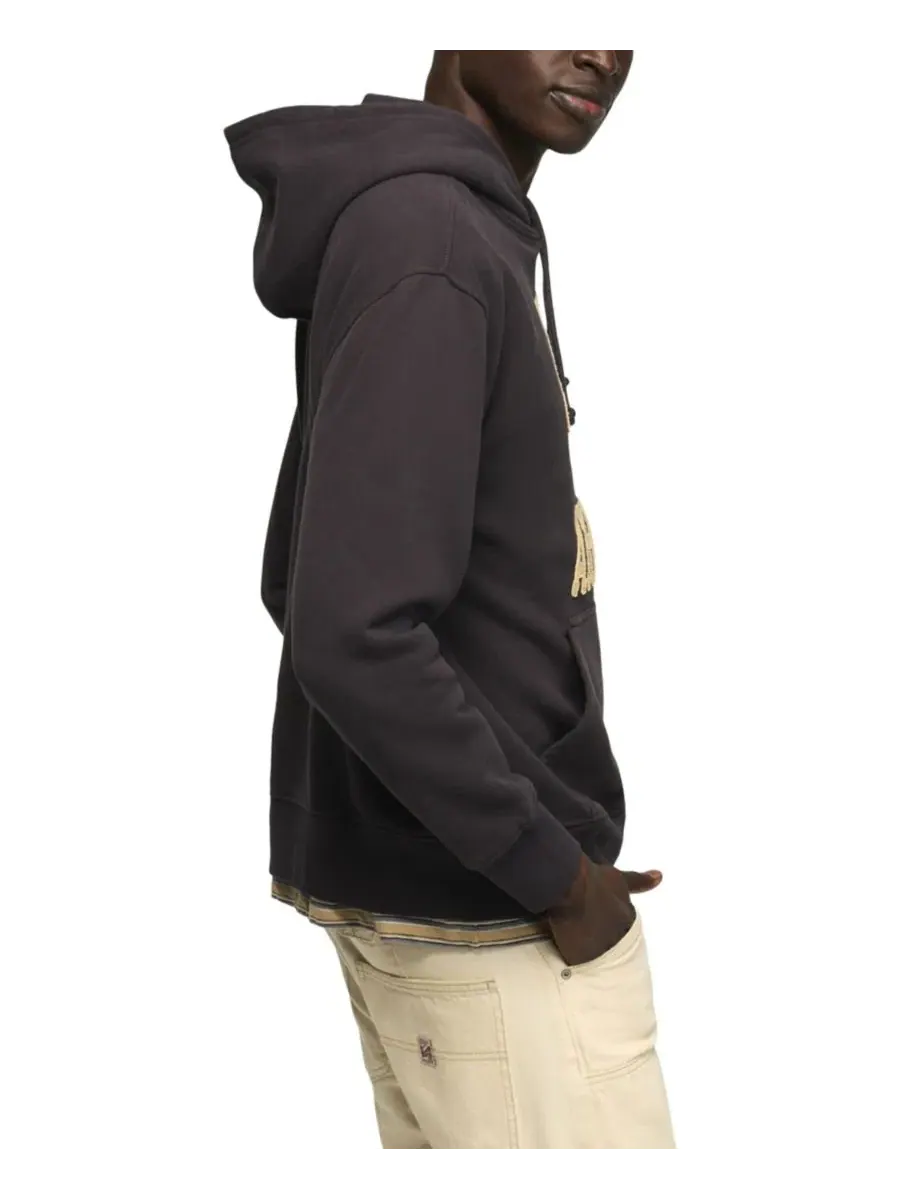Худи с вышивкой Lucky Athletics Fleece Lucky Brand — изображение 4 из 7, черный