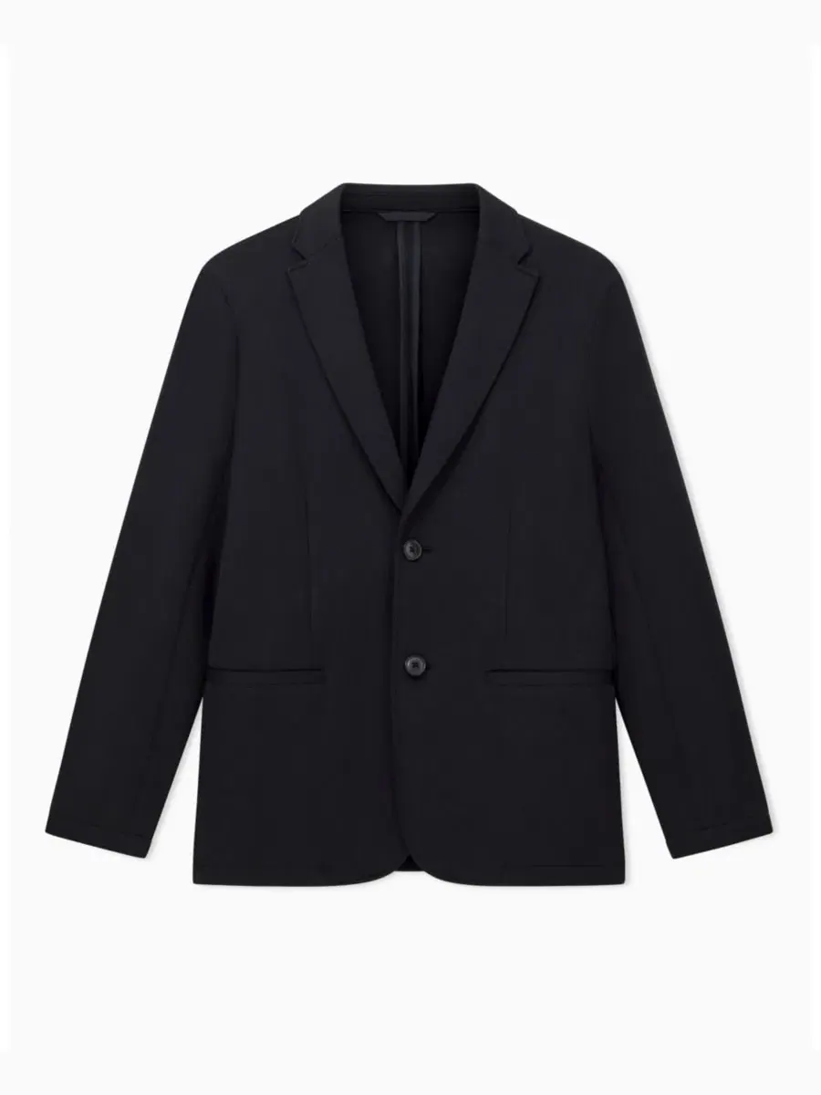 Мужской блейзер из ткани понте A|X Armani Exchange — изображение 3 из 5, черный