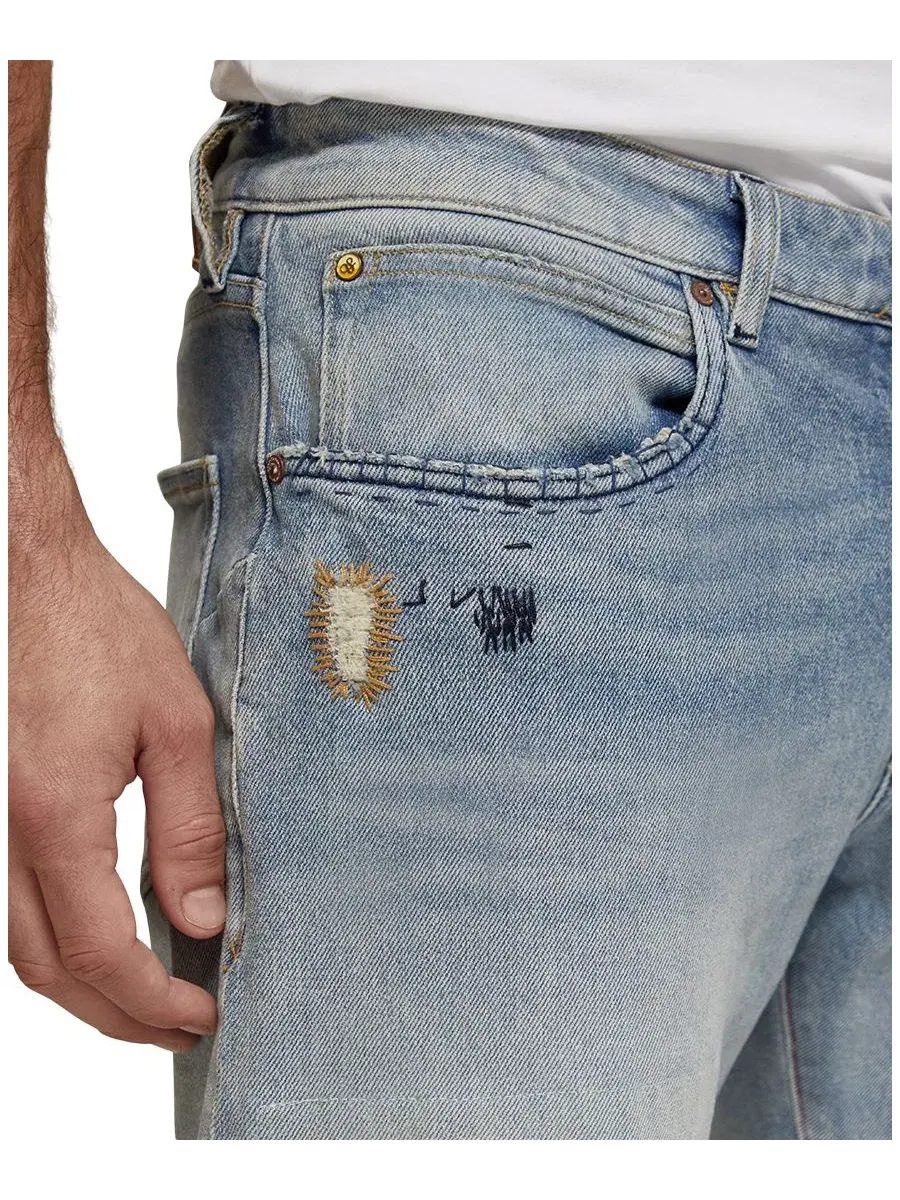 Мужские джинсы прямого кроя The Zee Scotch & Soda — изображение 2 из 5, приливный
