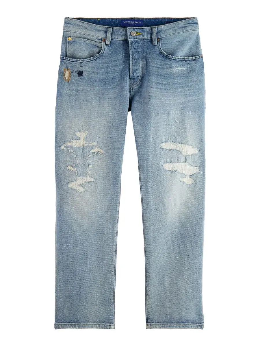 Мужские джинсы прямого кроя The Zee Scotch & Soda — изображение 4 из 5, приливный