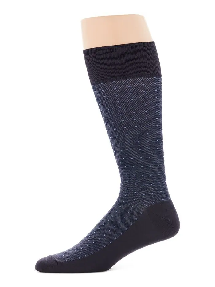 Мужские носки Perry Ellis, Мужские носки Pin Dot Perry Ellis Portfolio — изображение 1 из 1, темно-синий