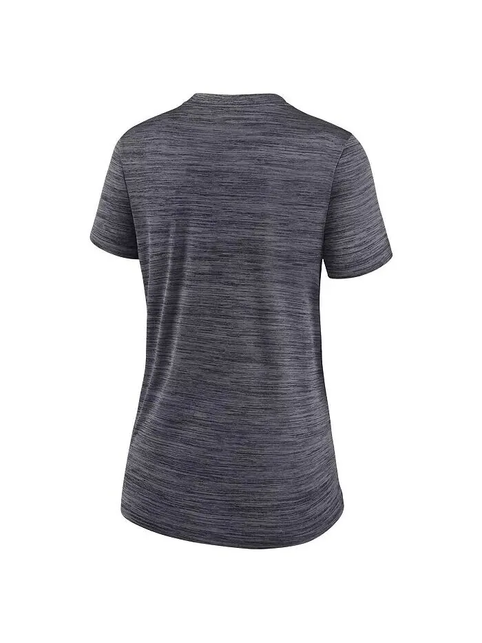 Женская черная футболка San Francisco Giants Authentic Collection Velocity Performance Nike — изображение 2 из 3
