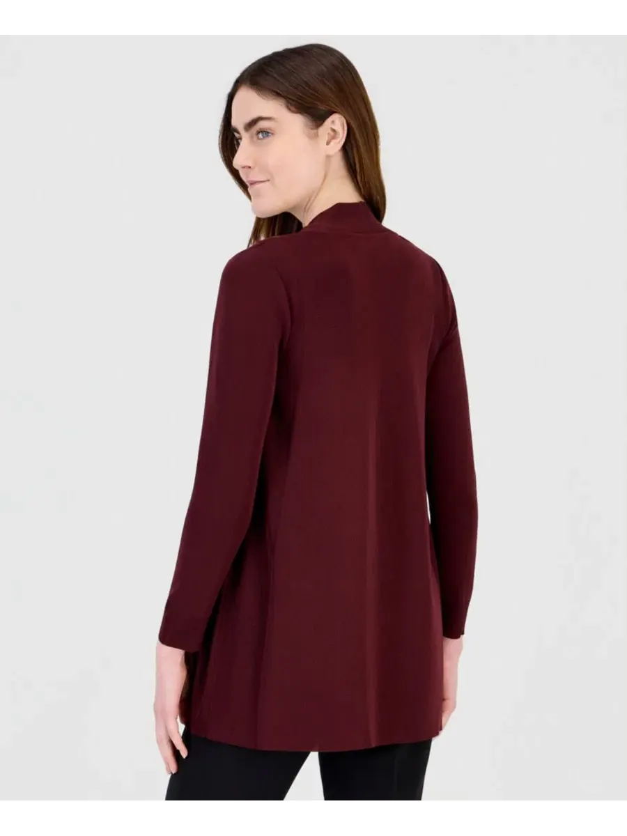 Кардиган длинный с открытым передом Anne Klein — изображение 2 из 3, бароло