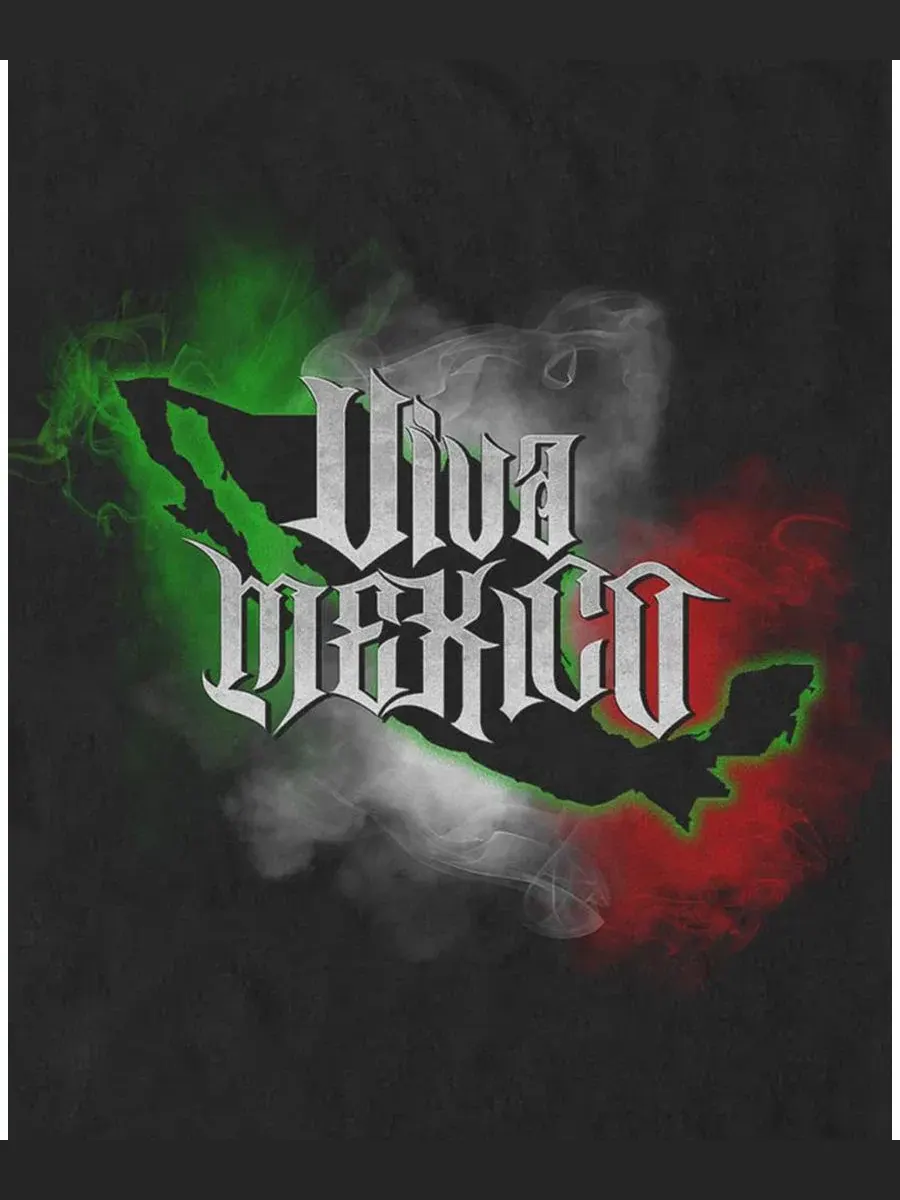 Футболка с графическим принтом Viva Mexico Smoke Fifth Sun — изображение 3 из 3, черный