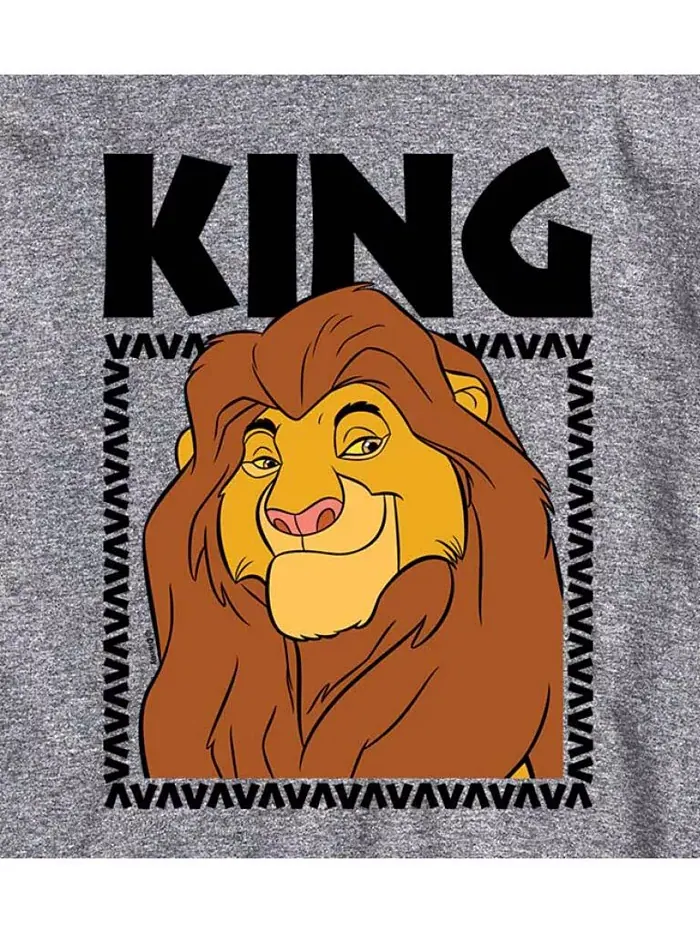 Футболка мужская с коротким рукавом Hybrid Apparel King Mufasa AIRWAVES — изображение 3 из 6, приглушенный