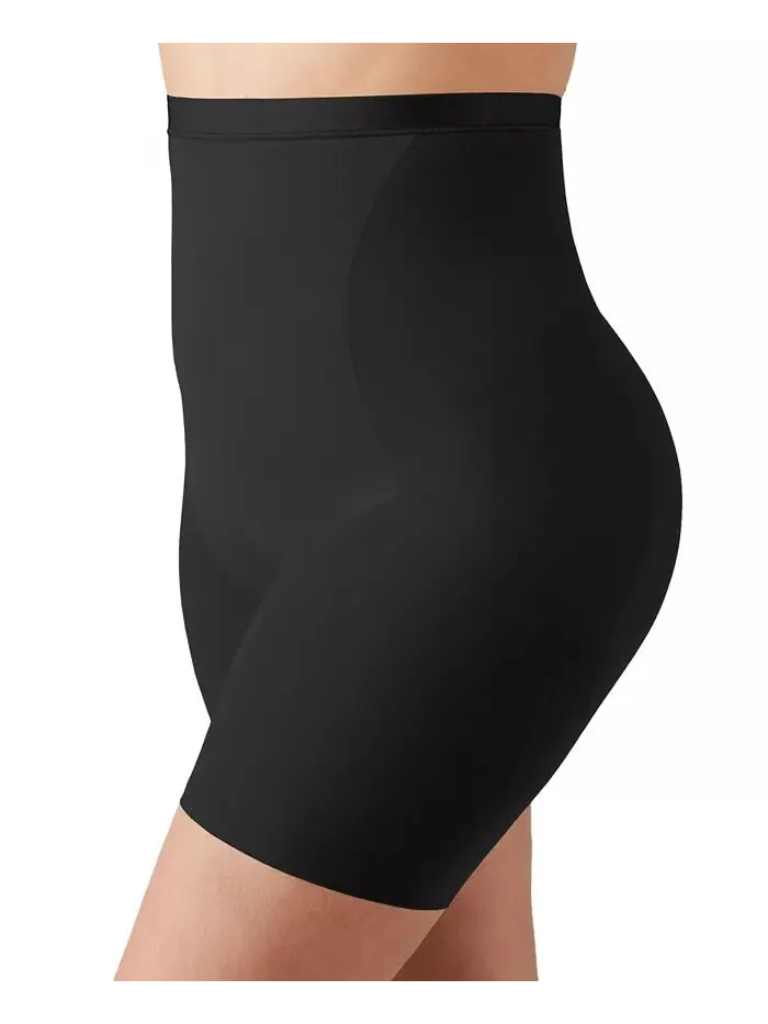 Женское корректирующее белье Shape Revelation Hourglass с высокой талией и бедрами 808387 Wacoal — изображение 3 из 3, черный