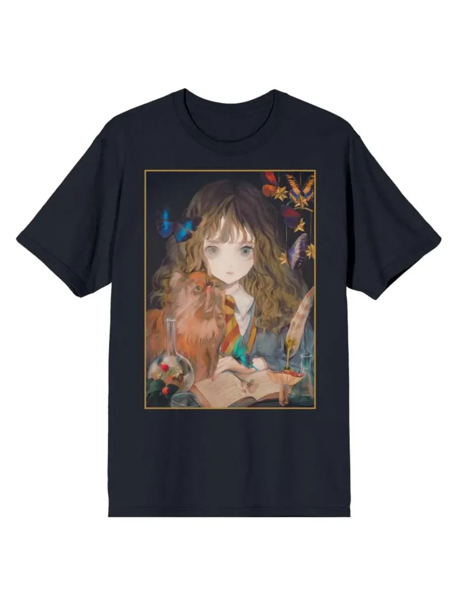 Футболка с длинным рукавом Hermione Granger Harry Potter — изображение 1 из 4, черный