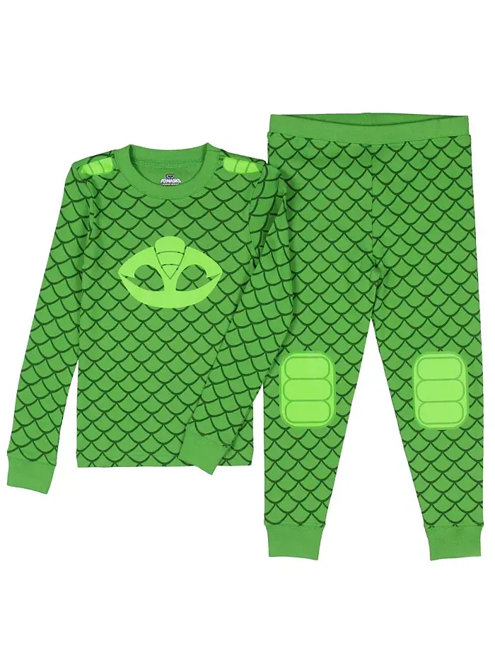 Детский костюм для мальчиков Catboy и Gekko, пижамный комплект PJ Masks