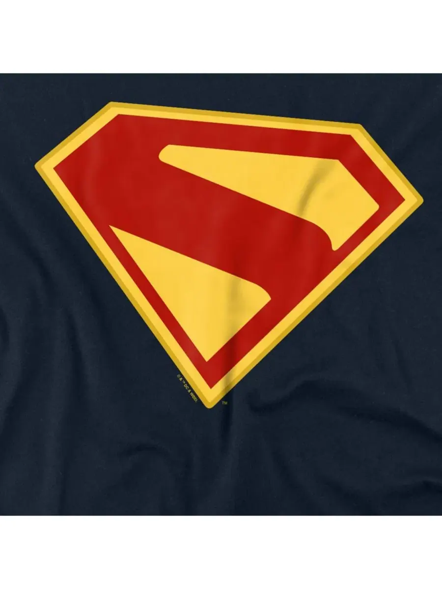 Футболка с логотипом Superman — изображение 3 из 3, темно-синий