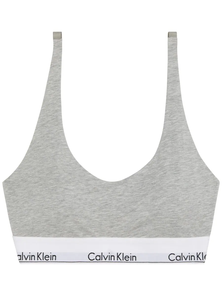 Женский бюстгальтер-топ с полной поддержкой и гибким кроем QF8503 Calvin Klein — изображение 2 из 7, ландыш