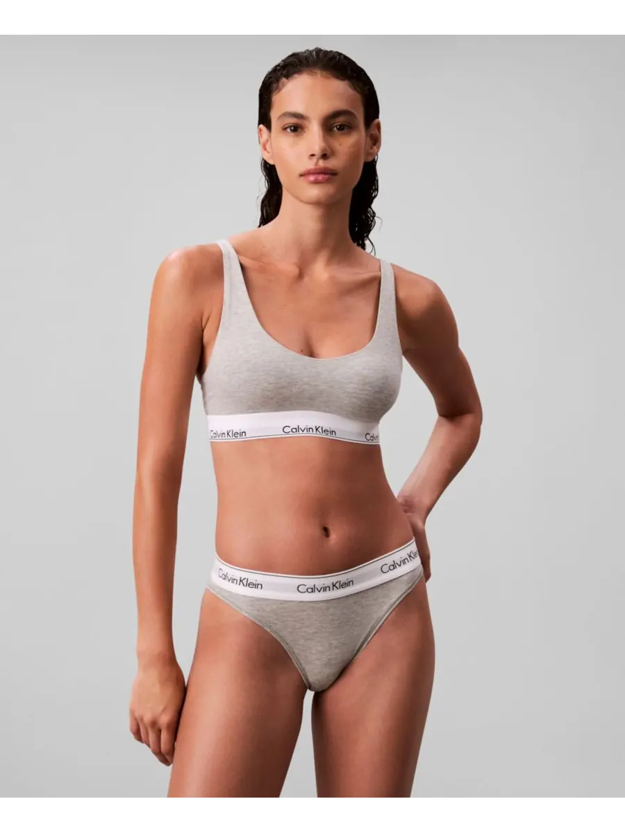 Женский бюстгальтер-топ с полной поддержкой и гибким кроем QF8503 Calvin Klein — изображение 7 из 7, ландыш