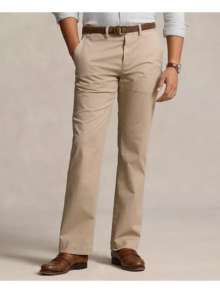 Мужские классические брюки чинос с эластичной тканью Polo Ralph Lauren — 1