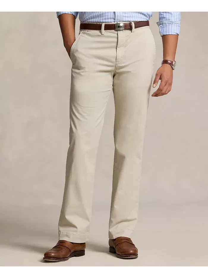 Мужские классические брюки чинос с эластичной тканью Polo Ralph Lauren — 1
