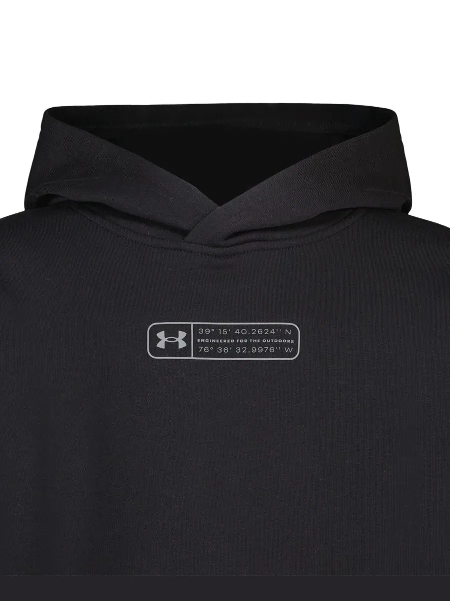Худи из флиса с принтом Globe Graphic Under Armour — изображение 4 из 6, черный