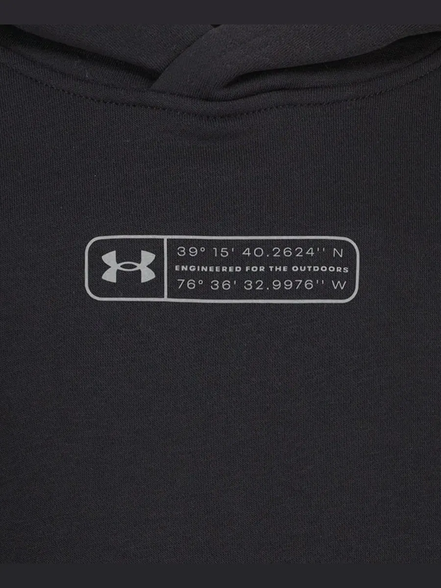 Худи из флиса с принтом Globe Graphic Under Armour — изображение 5 из 6, черный