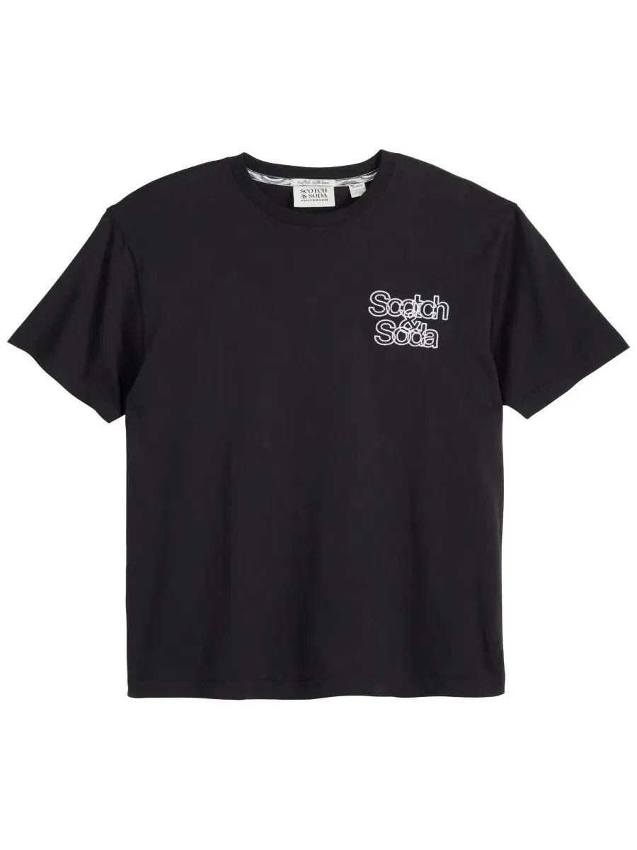 Футболка с принтом, короткий рукав SCOTCH & SODA