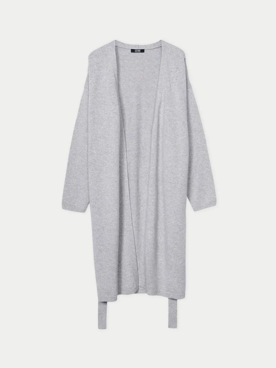 Длинный кашемировый халат для беременных Gobi Cashmere