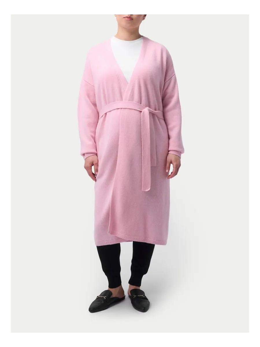 Длинный кашемировый халат для беременных Gobi Cashmere