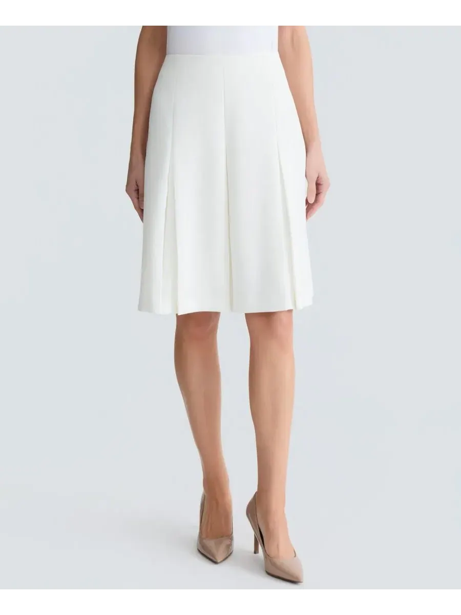 Женская юбка-плиссе Kasper, ванильный — изображение 2 из 4