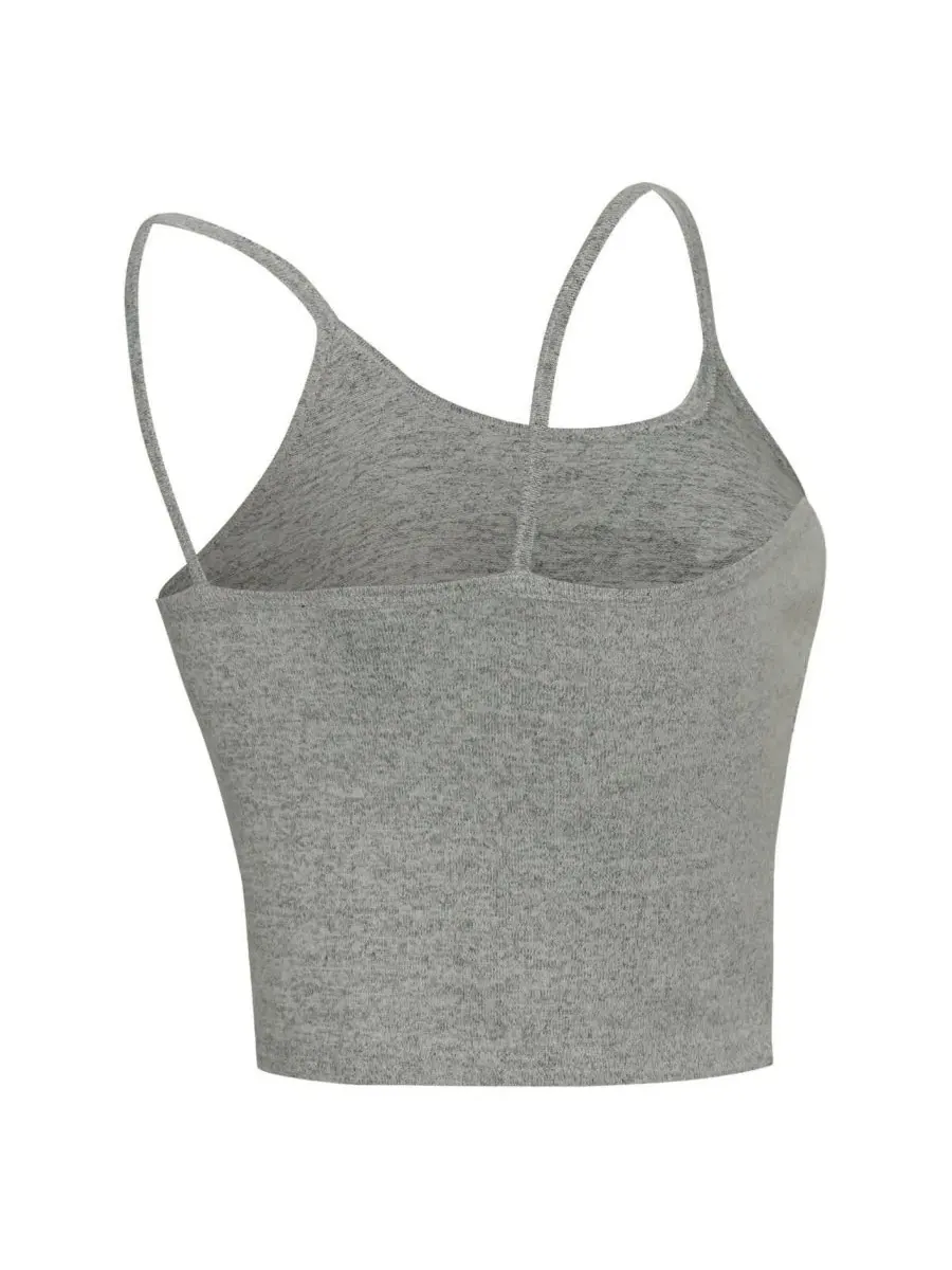 Комплект из топа и халата с шортами Heather Gray New Orleans Saints Rigor Tank and Short Robe Set — изображение 2 из 5, серый