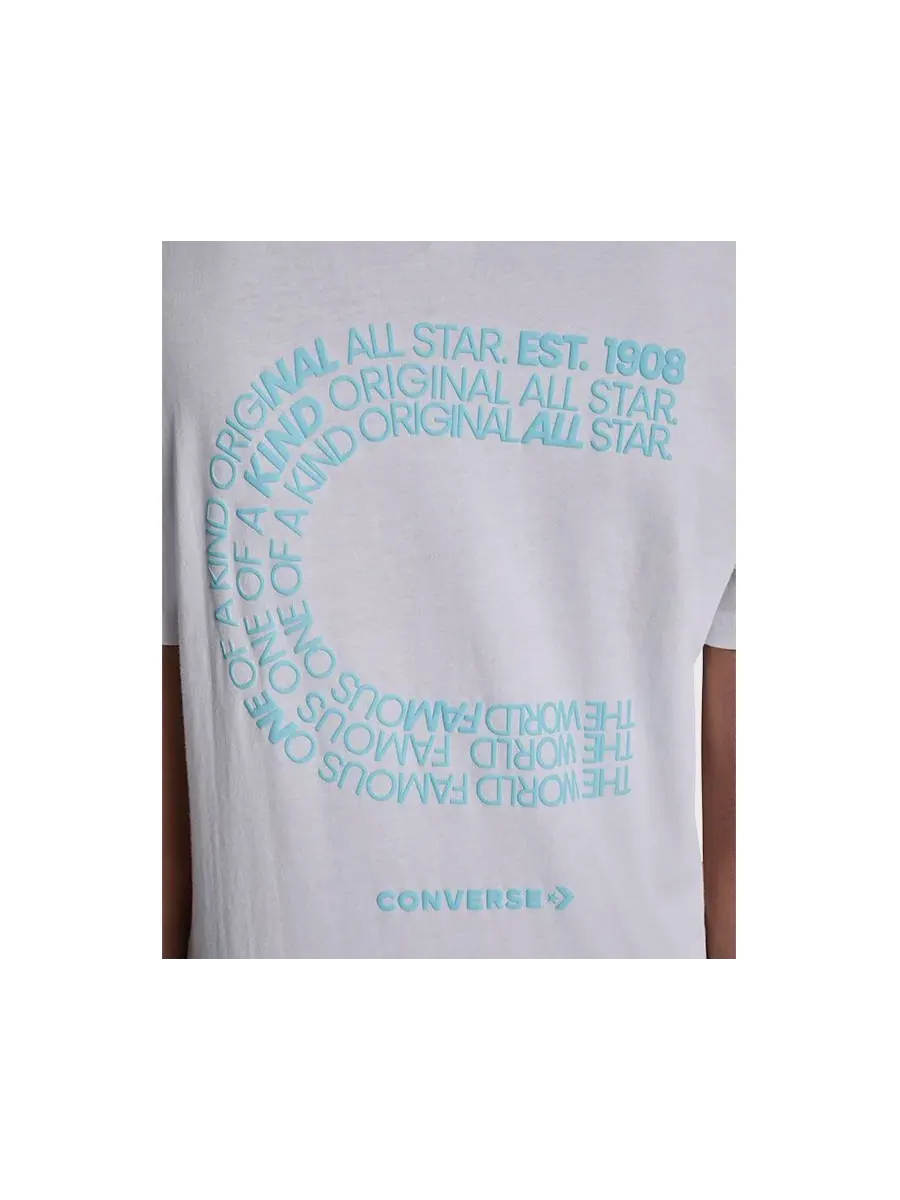 Женская футболка типа С Converse — изображение 2 из 7, белый