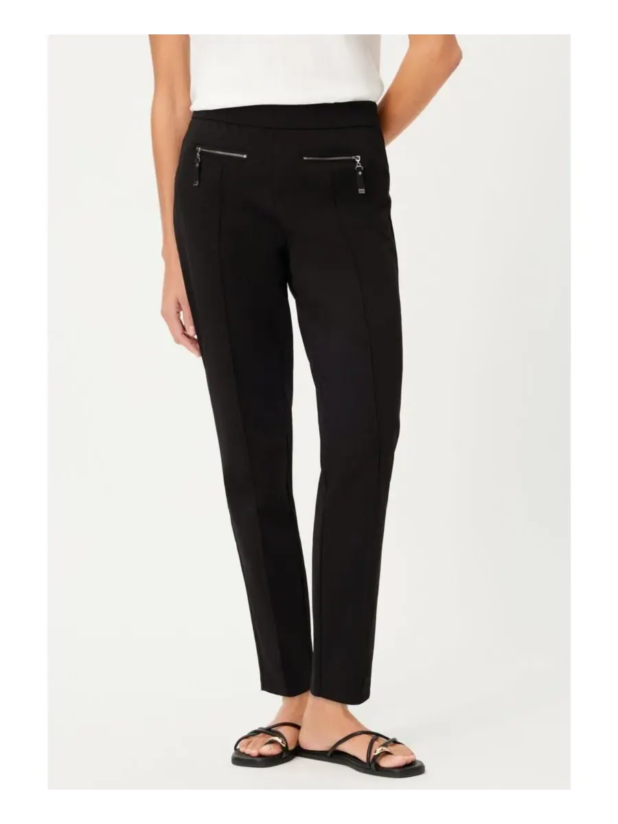 Женские брюки Mona Stretch Pull-On Olsen — изображение 1 из 6, черный