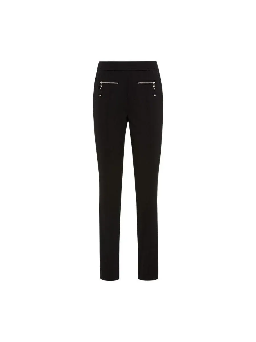 Женские брюки Mona Stretch Pull-On Olsen — изображение 2 из 6, черный