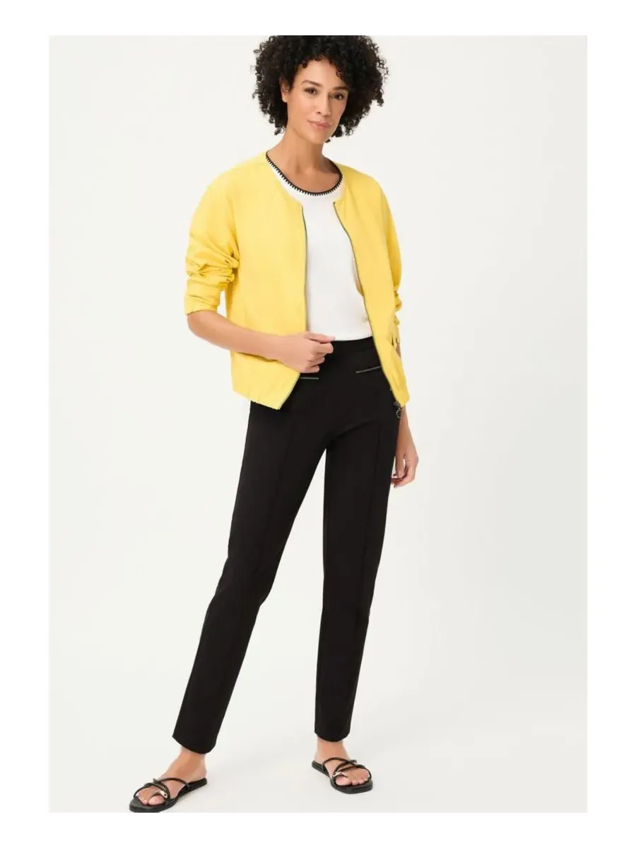 Женские брюки Mona Stretch Pull-On Olsen — изображение 6 из 6, черный