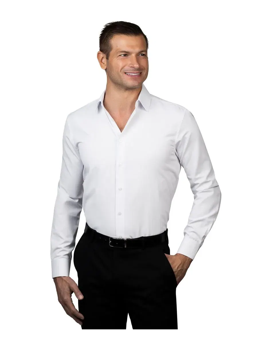 Мужская рубашка с зауженным кроем Ben Sherman — белый