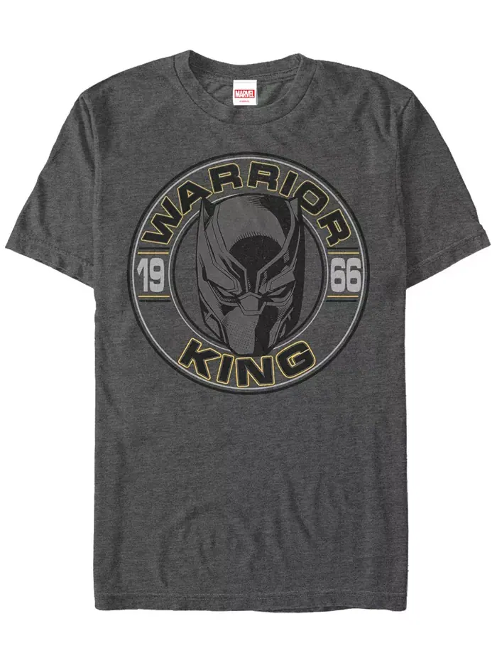 Футболка с коротким рукавом Marvel Men's Comic Collection Black Panther Since 1966 Fifth Sun — изображение 1 из 1