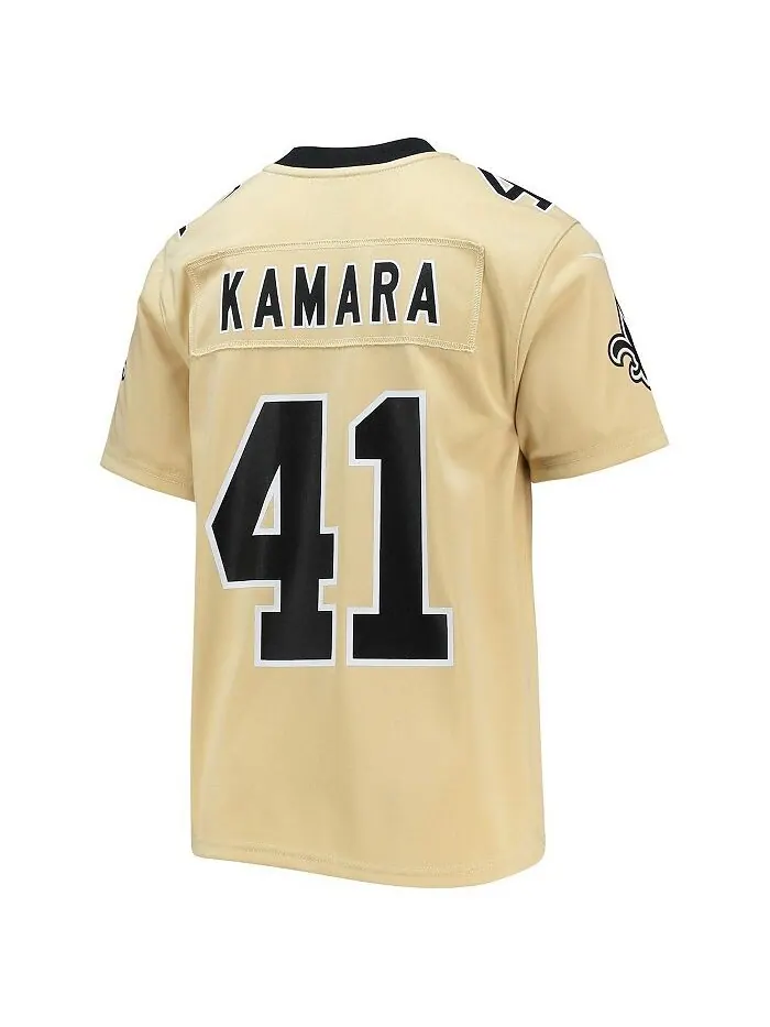 Джерси Big Boys Alvin Kamara Gold New Orleans Saints Inverted Team Game Nike — изображение 3 из 3, золото