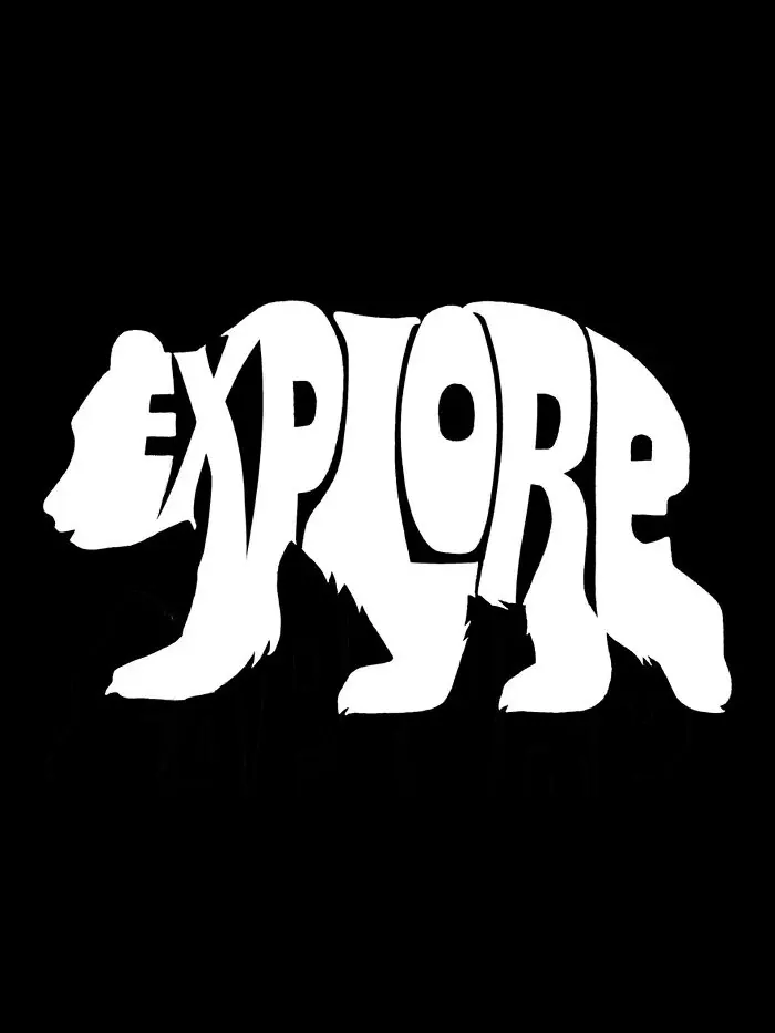 Explore - Мужская толстовка с капюшоном Word Art LA Pop Art — изображение 3 из 6, розовый