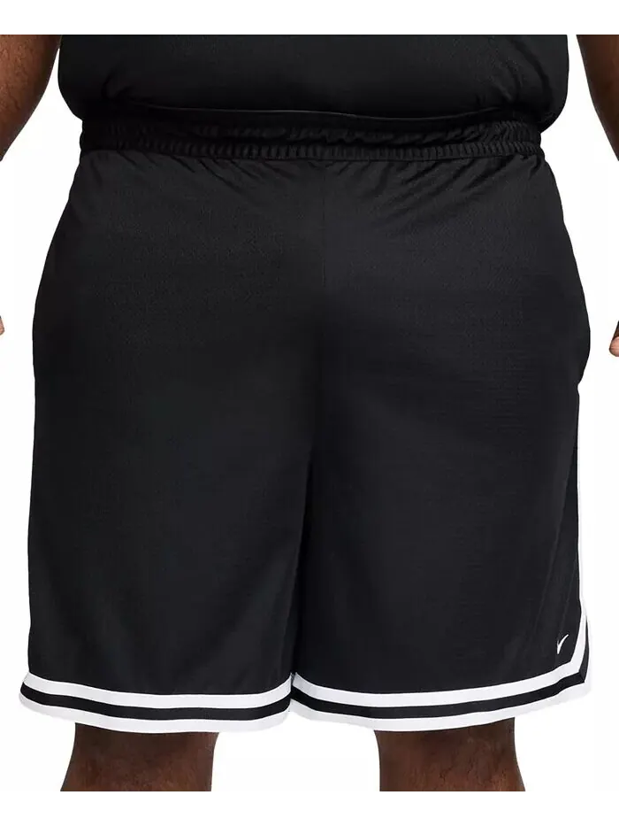 Мужские баскетбольные шорты DNA Dri-FIT 8" Nike — изображение 2 из 9, черный/белый/белый