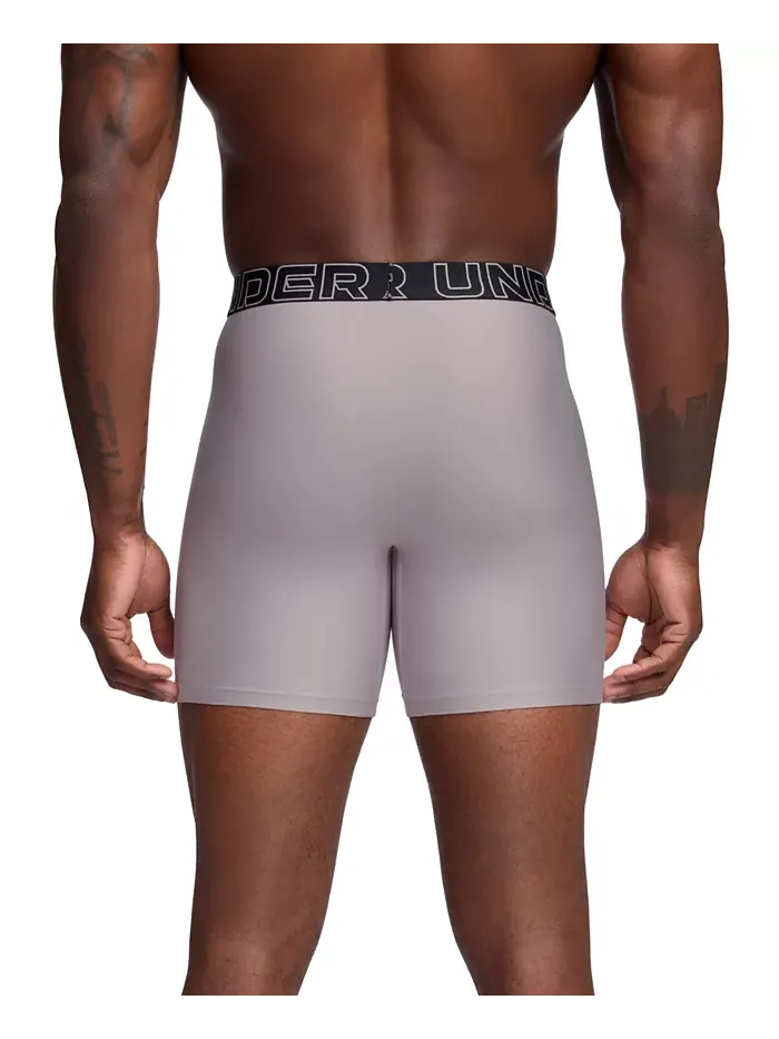Мужские боксеры Performance Tech Solid, 3 шт., 6" Under Armour — изображение 3 из 3, серый