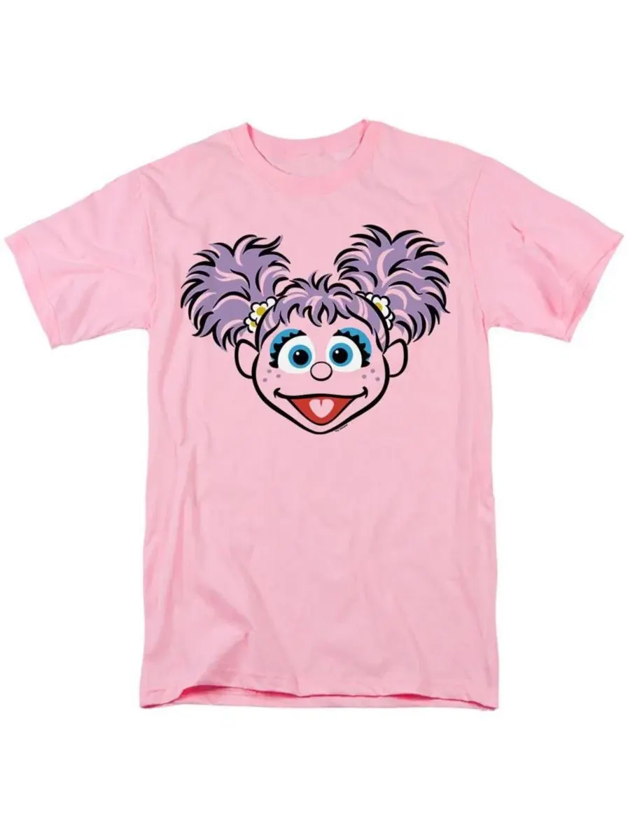 Футболка с длинным рукавом Abby Cadabby Full Face Sesame Street — изображение 1 из 3, розовый