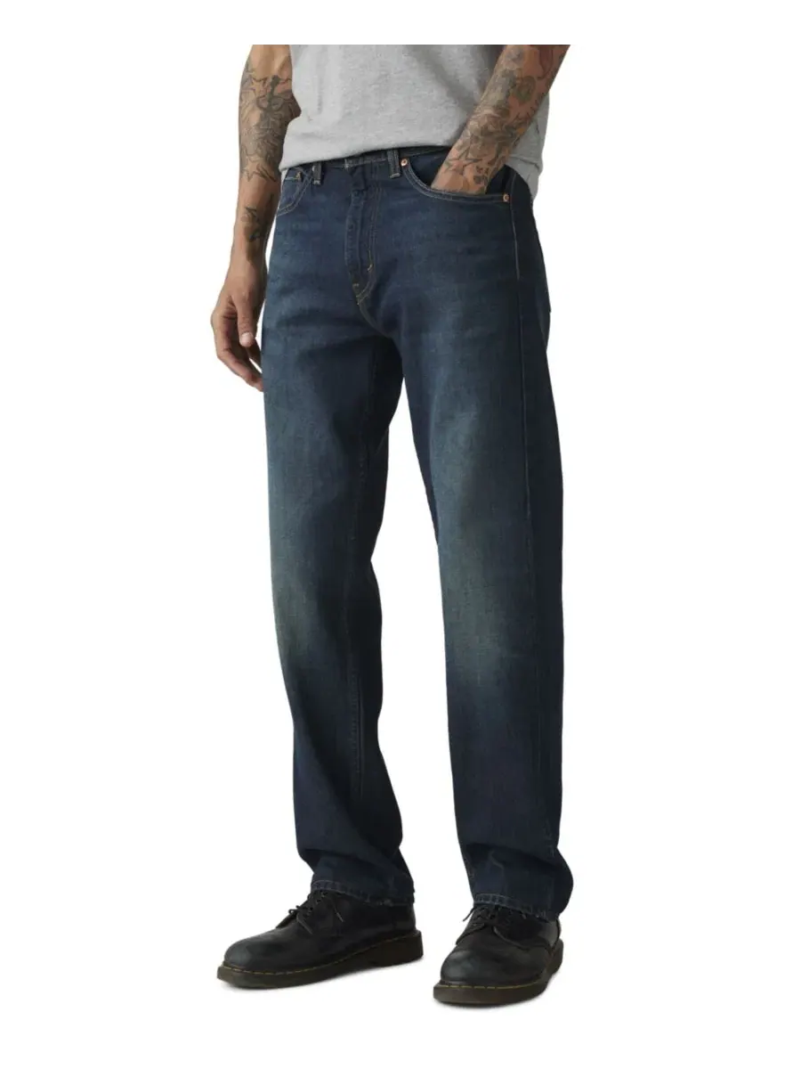 Джинсы прямого кроя с эластаном 505 Regular-Fit Stretch Levi's — изображение 1 из 4, полевой