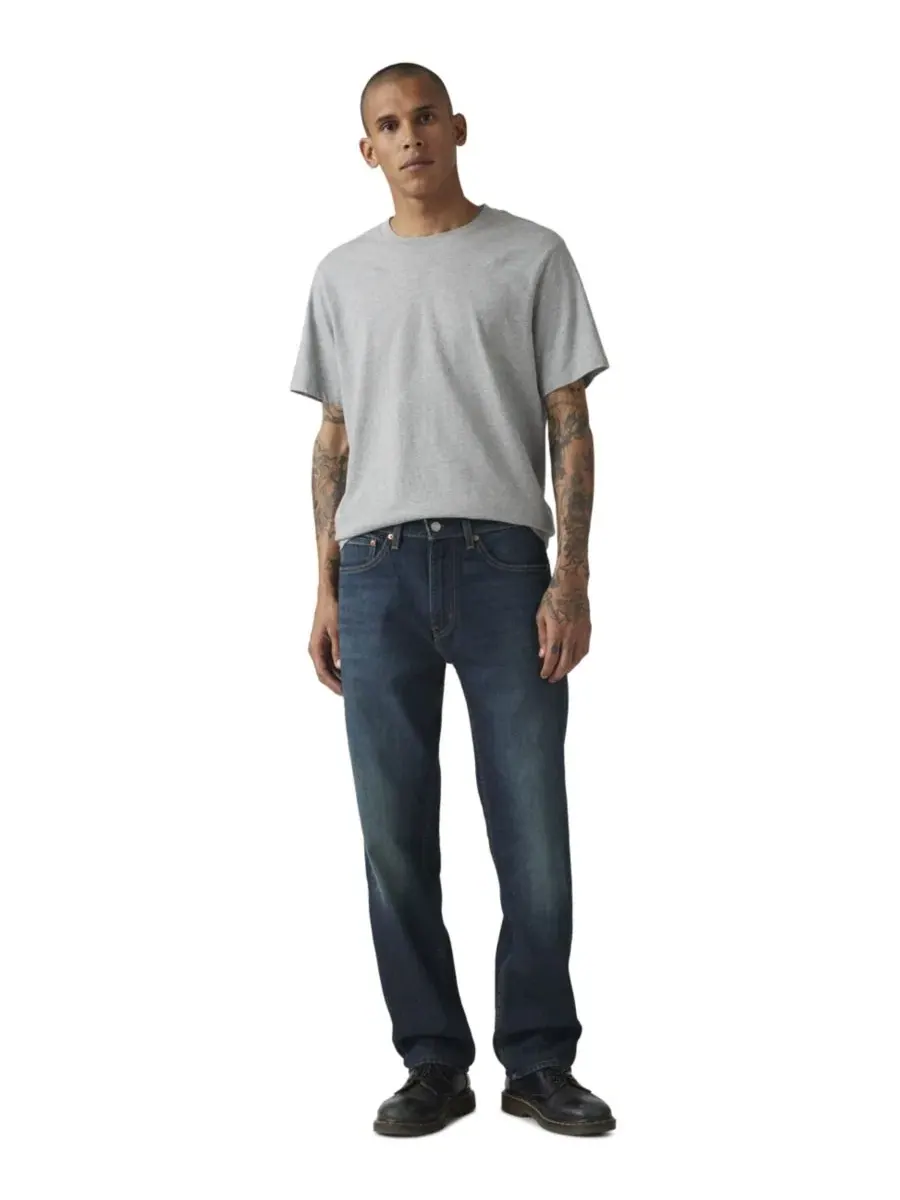 Джинсы прямого кроя с эластаном 505 Regular-Fit Stretch Levi's — изображение 3 из 4, полевой