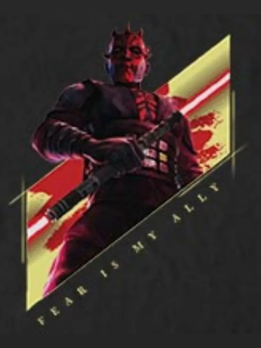 Футболка с принтом Fear Is My Ally Fifth Sun — изображение 3 из 3, черный