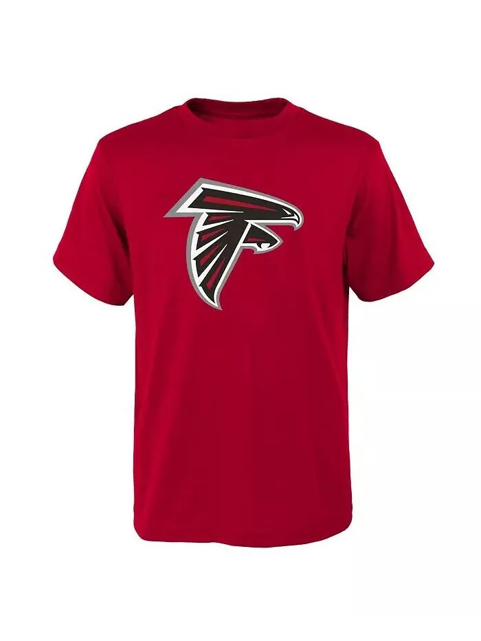 Красная футболка с логотипом Big Boys Atlanta Falcons Outerstuff — изображение 1 из 1, красный