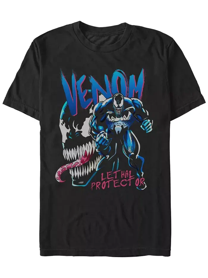 Мужская футболка Venom We Are с коротким рукавом Fifth Sun — изображение 1 из 3, черный