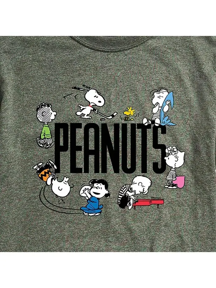 Мужская футболка с коротким рукавом Peanuts AIRWAVES — изображение 3 из 3, зеленый
