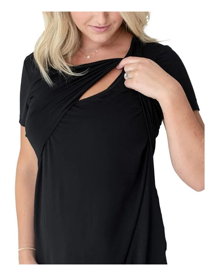 Женская одежда Eleanora Maternity & Платье для кормления Kindred Bravely — изображение 2 из 3, черный