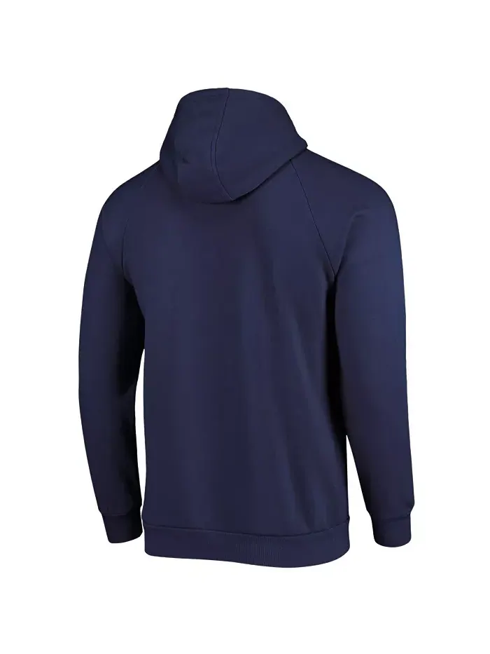 Мужская толстовка с капюшоном Wilmington Blue Rocks All Day из флиса реглан — изображение 3 из 3, синий