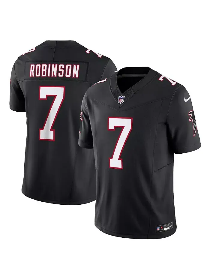 Мужская лимитированная джерси Atlanta Falcons Bijan Robinson в технологии Vapor F.U.S.E Nike — изображение 1 из 5