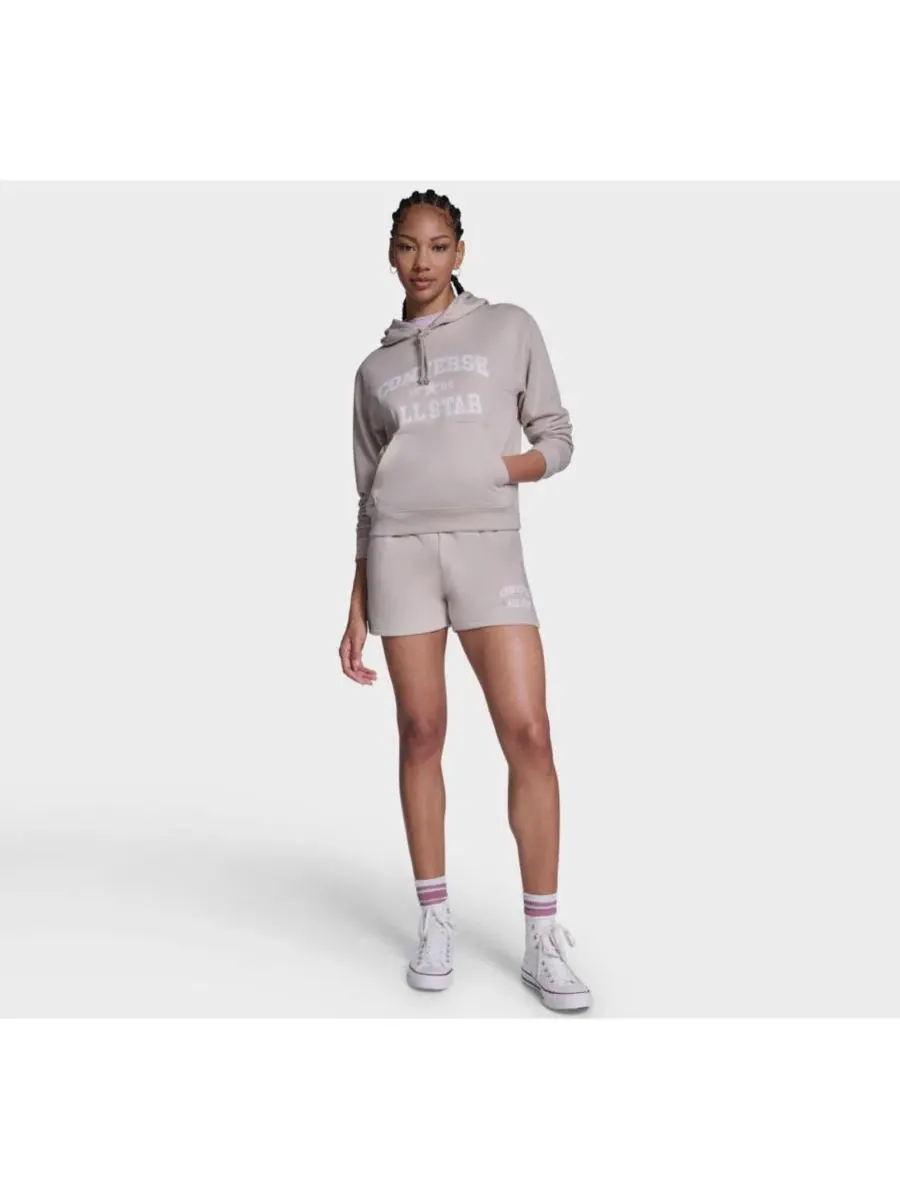Женская толстовка All Star с капюшоном Converse — изображение 3 из 6, бежевый