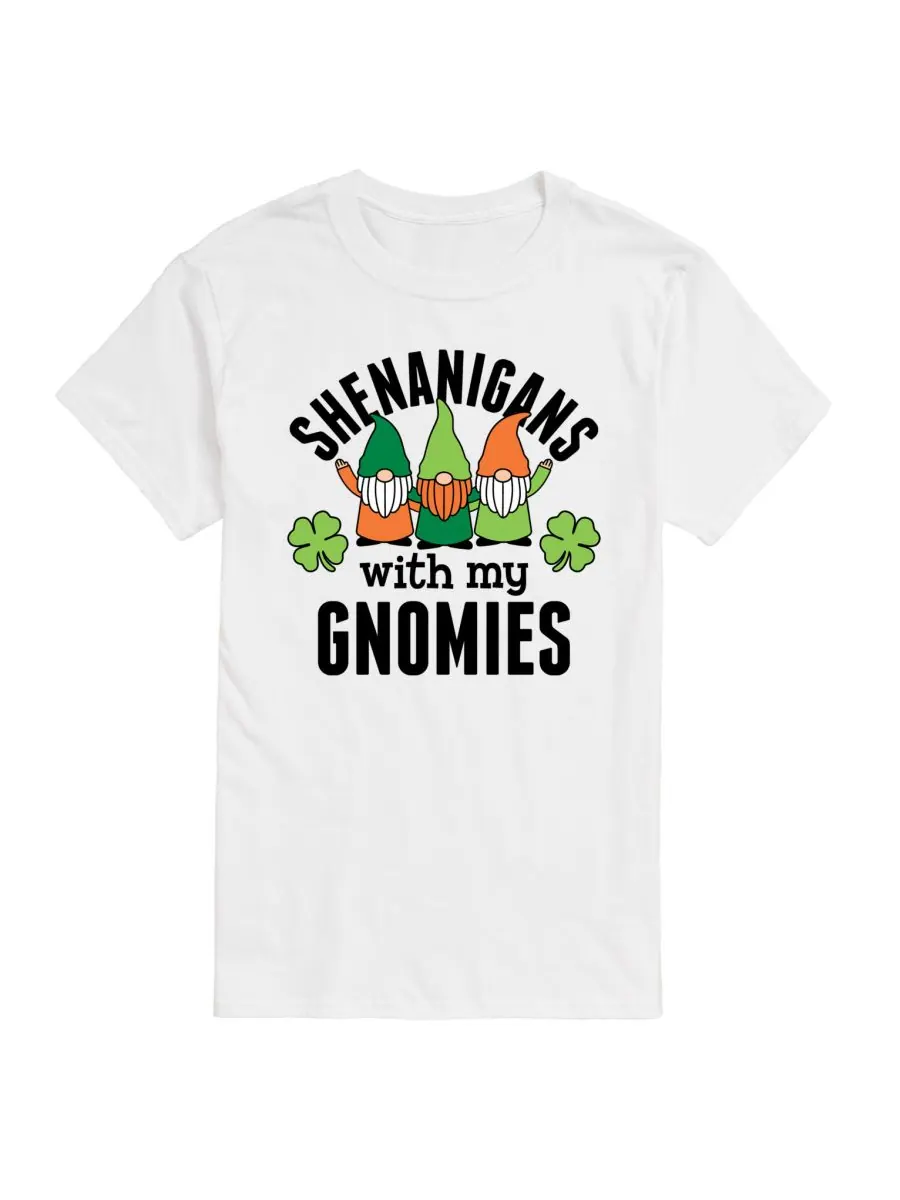 Мужская футболка с коротким рукавом "St Patrick's Shenanigans Homies" AIRWAVES — изображение 1 из 3, белый