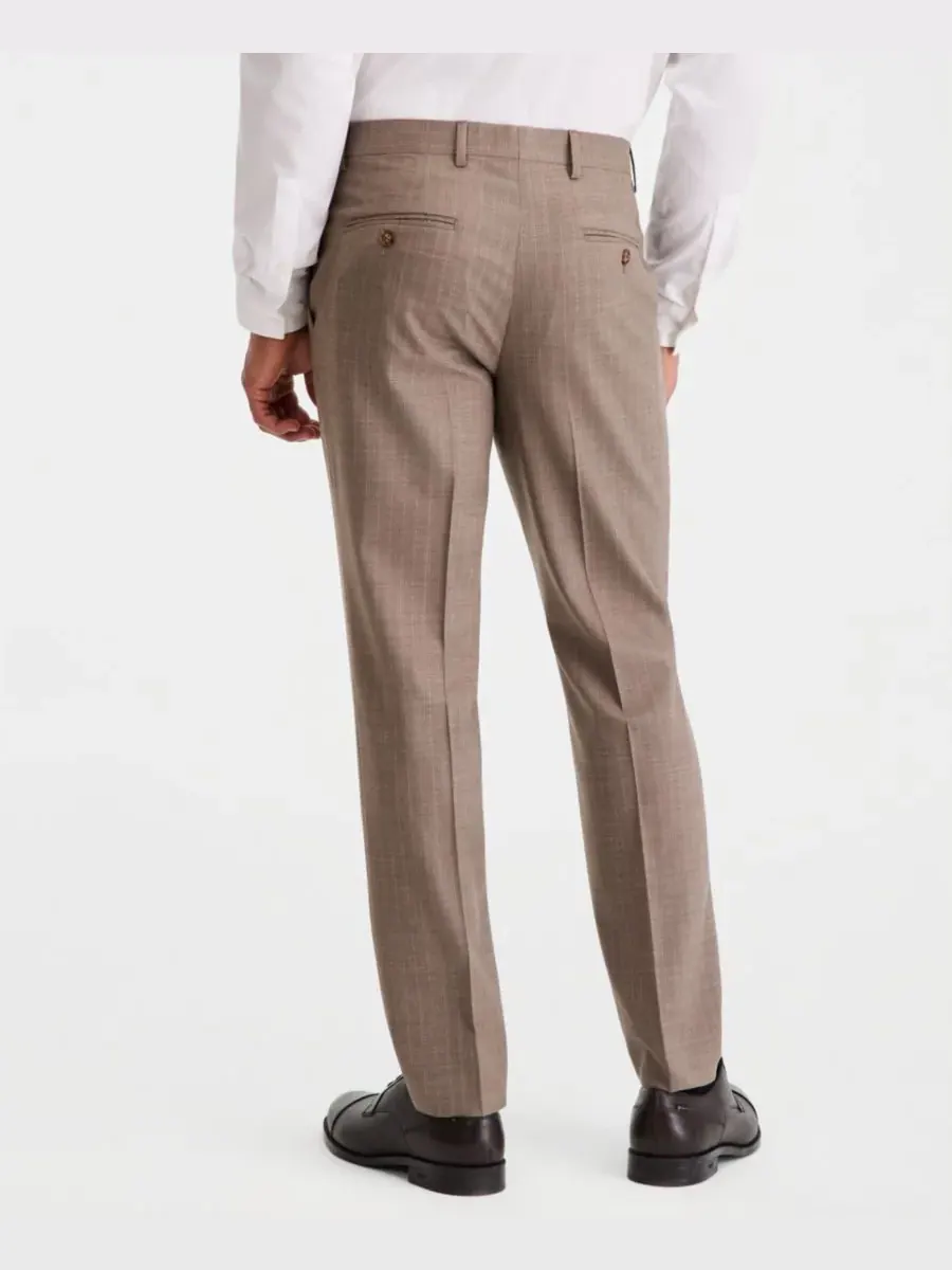 Мужской костюм современного кроя, состоящий из отдельных брюк Ted Baker — изображение 4 из 7, бежевый