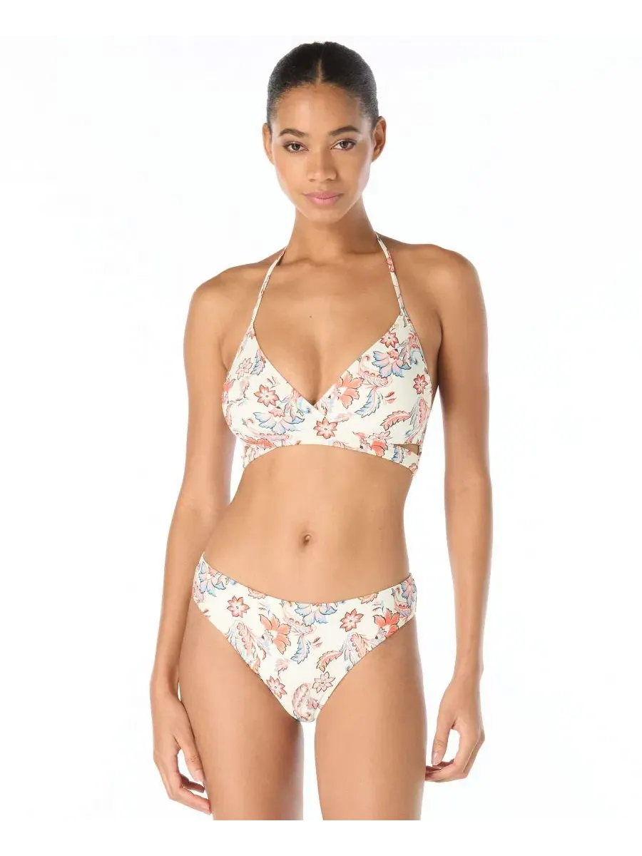 Женский купальник с перекрестным вырезом спереди Vince Camuto — изображение 1 из 4, белый